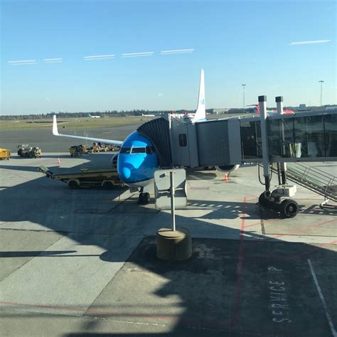 KLM at Billund Airport (BLL) - Airport Terminal