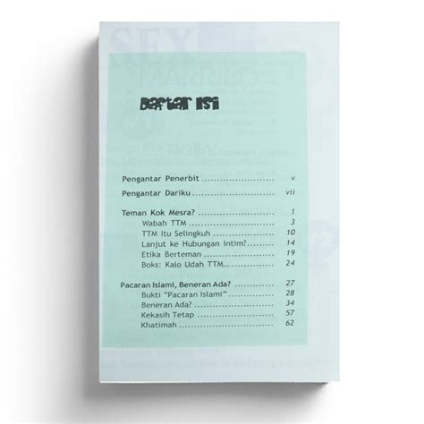 Sex Before Married Jilid 1 Sahabat Gema Insani SGI Connect