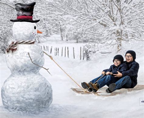 Magical Snowman Experience Photography By Natalie Roberson