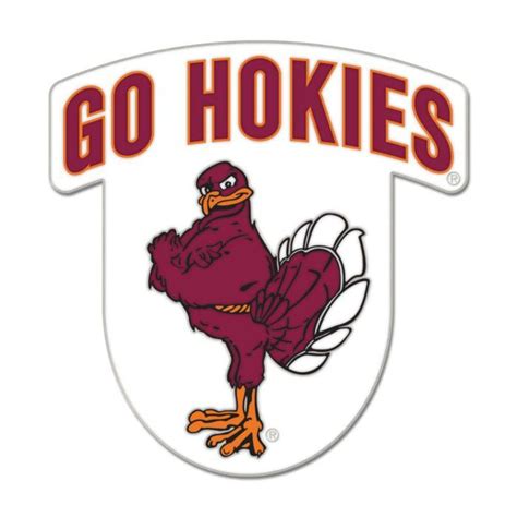 Hokies | Virginia Tech Go Hokies Enamel Pin | Alumni Hall