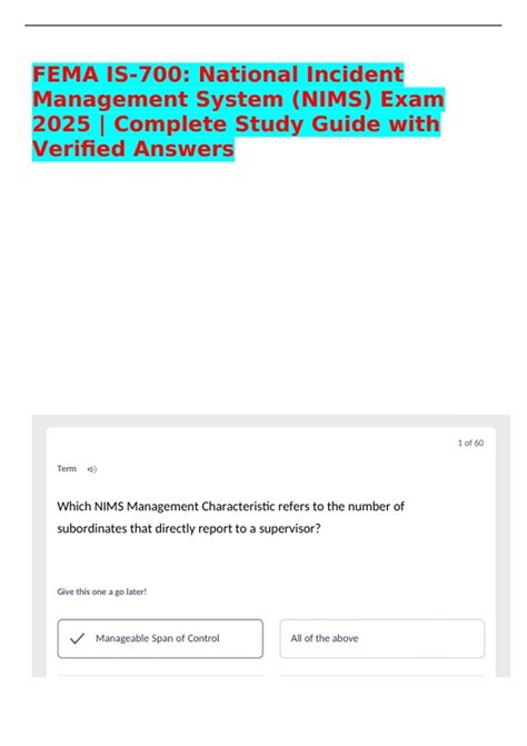 Which nims structure makes cooperative multi-agency decisions for safety 18