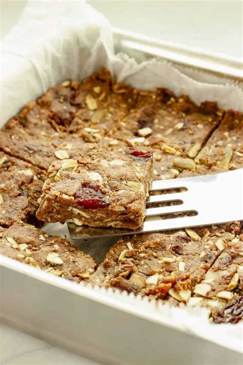 No Bake Fruit and Nut Bars | Craving Something Healthy