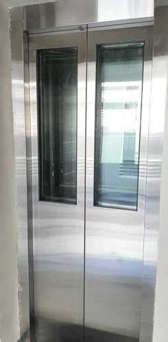 wittur steel  vision glass door  passenger elevator