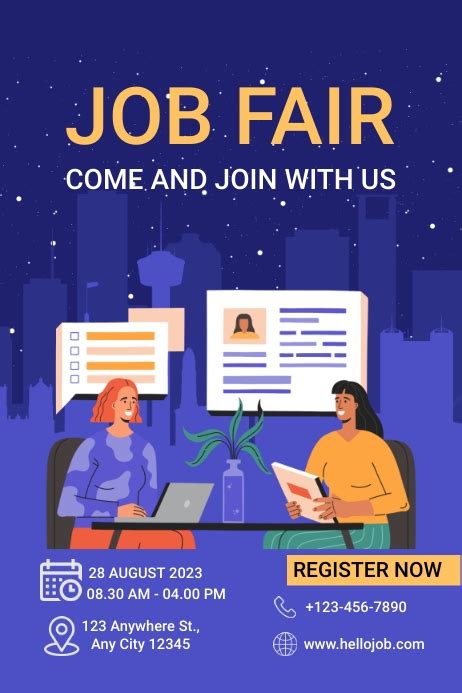 Copy Of Job Fair Postermywall