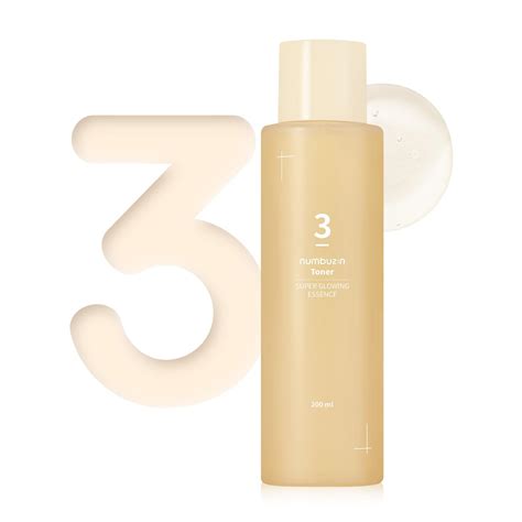 Numbuzin No3 Super Glowing Essence Toner Fermented