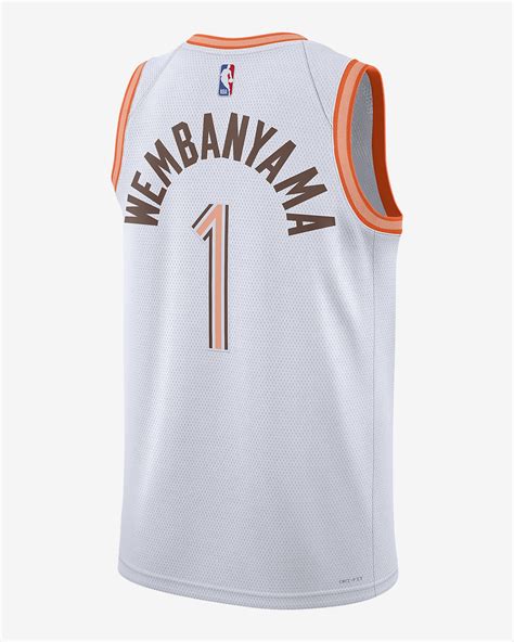 202324 赛季圣安东尼奥马刺队 Victor Wembanyama City Edition Nike Dri Fit Nba