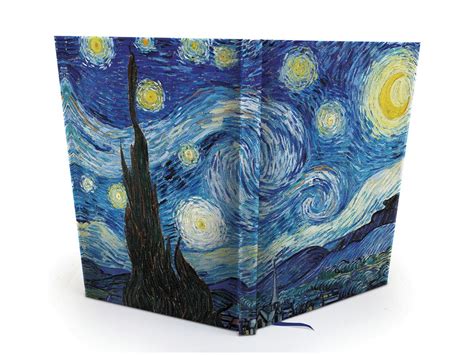 Caderno Personalizado Noite Estrelada Van Gogh Elo