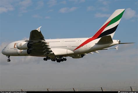 A6 EDB Emirates Airbus A380 861 Photo By Gianluca Mantellini ID