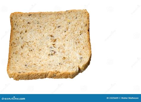 Slice Of Multigrain Bread Stock Image Image Of Bread 2325609