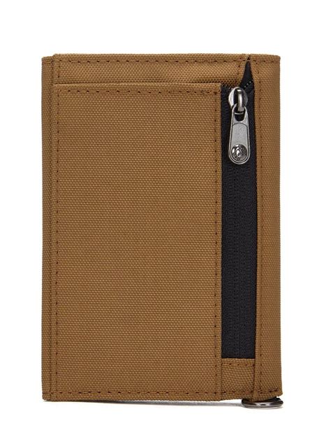 Portfel Turystyczny Antykradzie Owy Rfidsafe Trifold Wallet Tan Pacsafe