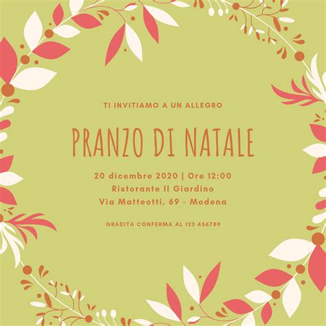 Pagina 2 Inviti Di Natale Stampabili Fai Da Te Gratis Modelli Canva