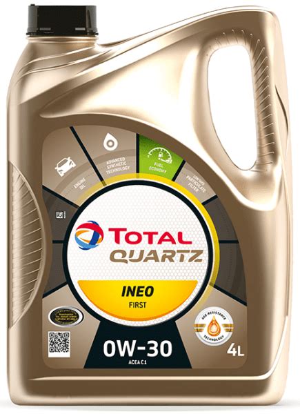 Olej motorový Total 0W-30 Quartz INEO First, 4L - bazar — Autodíly PEMA