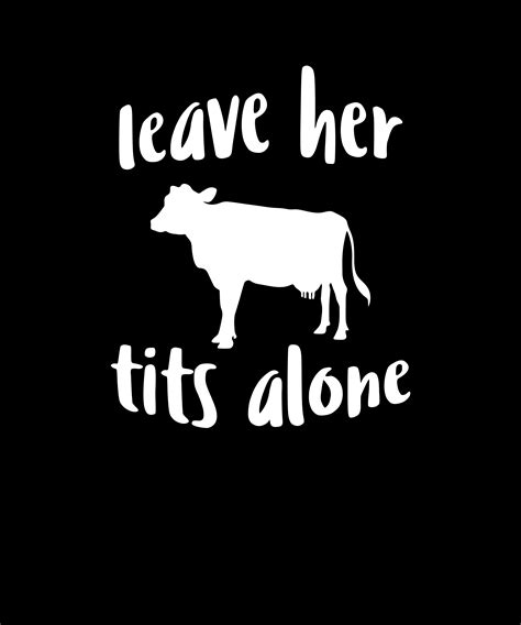 Leave Her Tits Alone Black Tofu Team