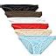 Summer Code Mens Basic Bikini Briefs Pack Low Rise Ice Silk Underwear Small 2 Pack Black