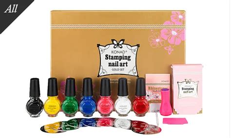 Combo Especial Esmaltes Y Placas Estampado U As Manicura Marca Konad