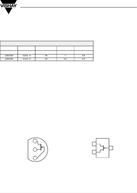 J Sst Series Datasheet By Vishay Siliconix Digi Key