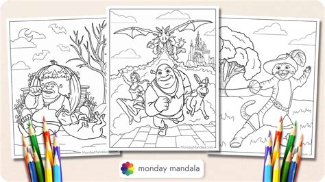 Coloring Pages Shrek