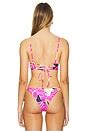 Maaji Reversible Copilot Bikini Top In Pink REVOLVE