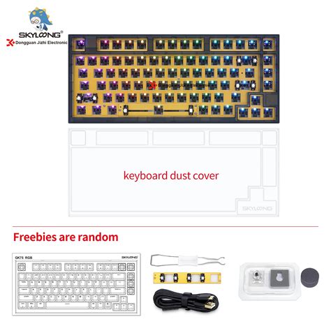 Diy Keyboard Kit Skyloong Wired Original Pcb Rgb Switch Hot Swap Gaming Mechanical Keyboard Kit