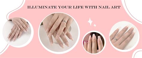 Amazon ArtiClaws Nails Press Ons Medium Coffin Nude Pink Ombre 24 Pcs Nails Tips Acrylic