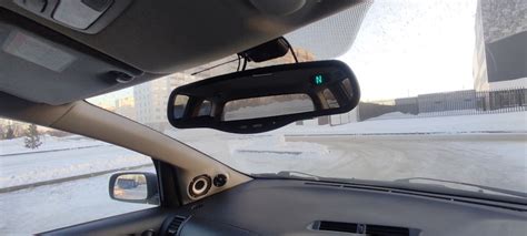 Зеркало заднего вида с автозатемнением и компасом — Toyota Wish (AE10 ...