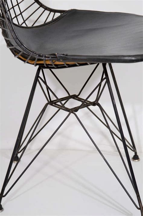Set Of Four Mid Century Bikini Chairs By Eames For Herman Miller At StDibs Herman Miller