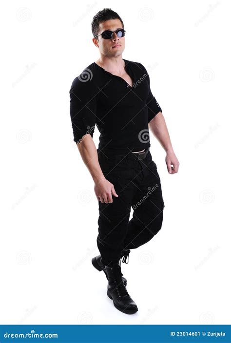 Handsome Bodybuilder Man Showing Thumbs Up Sign With A Naked Torso Royalty Free Stock Photo