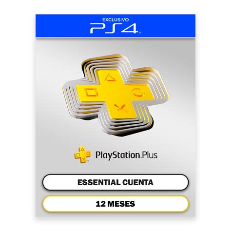 PSN PLUS ESSENTIAL 12 MESES CUENTA PRINCIPAL PS4 – El Cartel Gamer