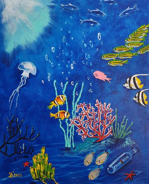 Underwater World Painting