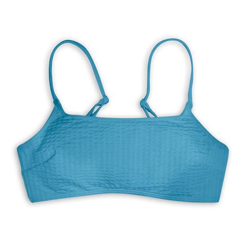 Miska Paris Bralette Bikini Top Blue Smallable