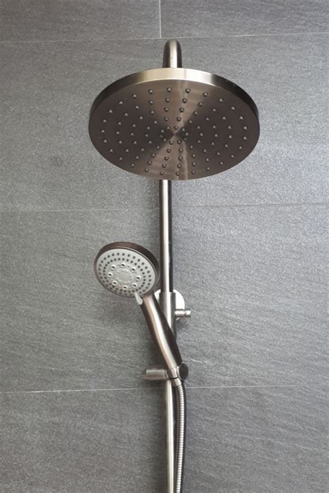 How To Install A Rain Shower Head With Handheld - Homestyling Guru