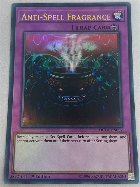 Anti Spell Fragrance Dude En052 Genesis Tcg