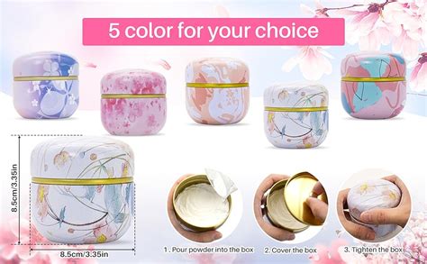 Large Powder Puff For Body Powder With Powder Container Soft Powder