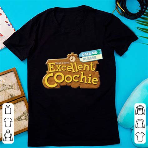 Date Me Please Yeah I Have Excellent Coochie Shirt Hoodie Sweater