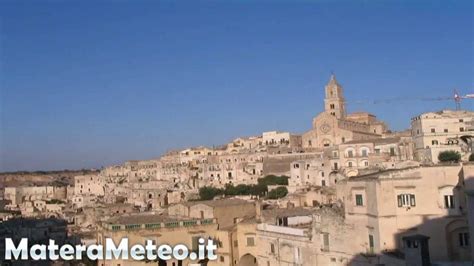 Matera Cielo Stellato Timelapse Dalla Webcam Della Cattedrale