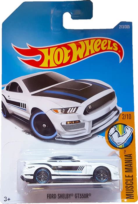 Hot Wheels Muscle Mania Ford Shelby GT R White Amazon Ca Toys Games