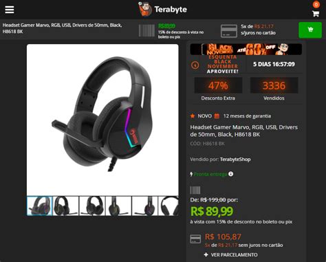 Headset Gamer Marvo Rgb Usb Drivers De Mm Black H Bk