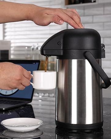 Amazon Coffee Carafe For Keeping Hot Oz L Airpot Coffee Dispenser With Pump