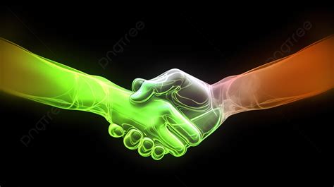 3d Handshake Graphic For Business Deals Background Deal Logo Hand