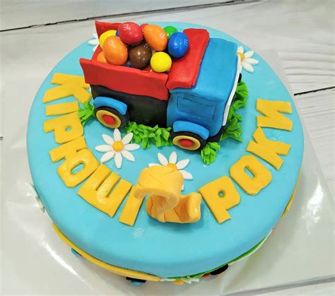 Тортик на 5 лет мальчику (78 фото)