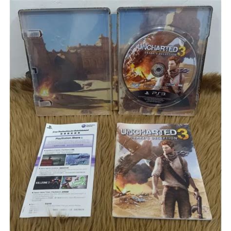 Ps3 Uncharted 3 Drakes Deception Steel Case Edition Lazada Ph