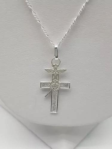 Cruz Apostolado Plata Ley 95 Incluye Cadena Envio Gratis Meses Sin