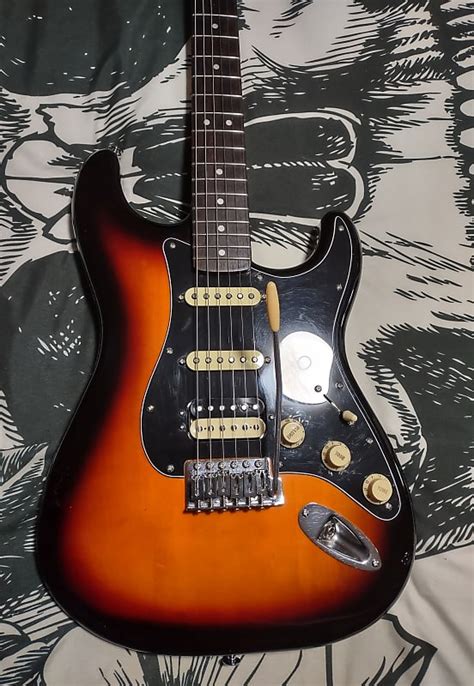 Fender Stratocaster Partscaster 3 Tone Sunburst Reverb