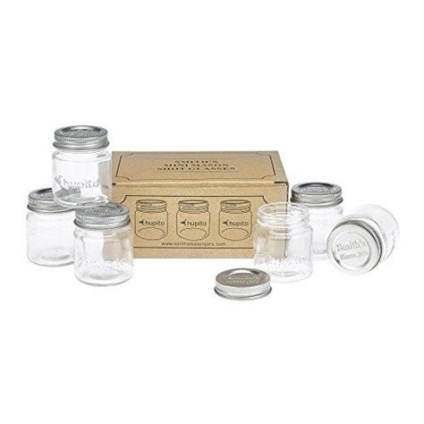 Smith S Mason Jars Mini Mason Jars Set Of Chupito Shot Glasses With