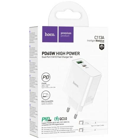 Shop Hoco PD 65W Charger Online - Best Deals in BD