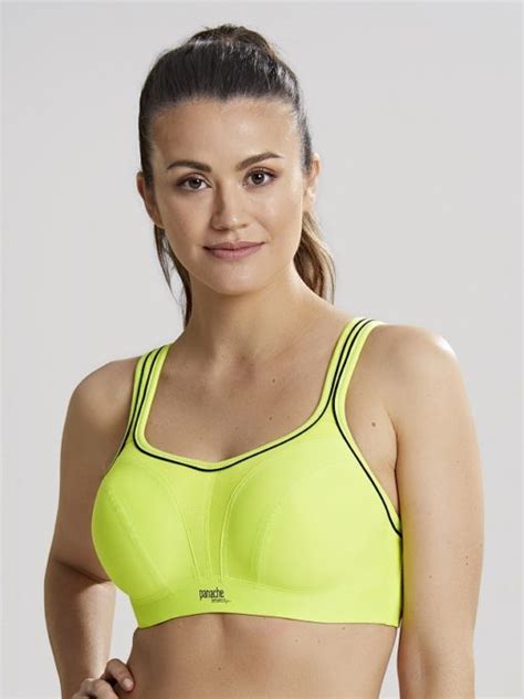 Check Out Panache Wired Sports Bra In Lime Zest At Lisa S Lacies