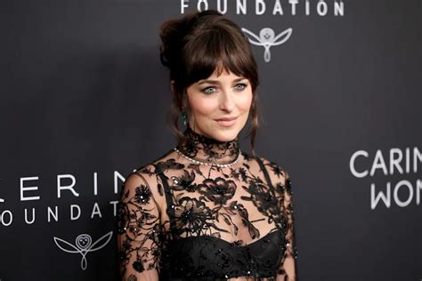 Dakota Johnson Reinstates The Naked Dress Trend At Kering S Caring For Women Event