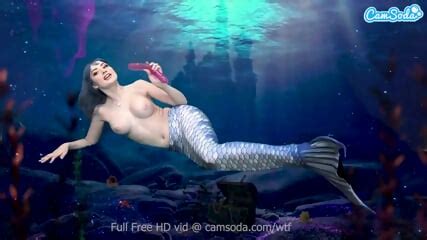 Masturbating Mermaid Get Legs And Pussy