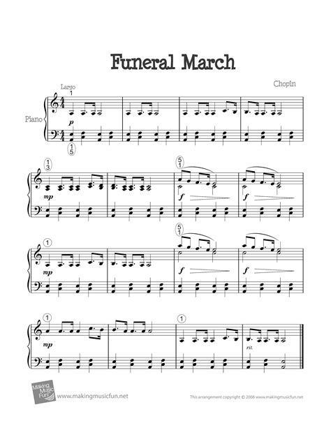 Funeral March Chopin Midi at Suzanne Harrison blog