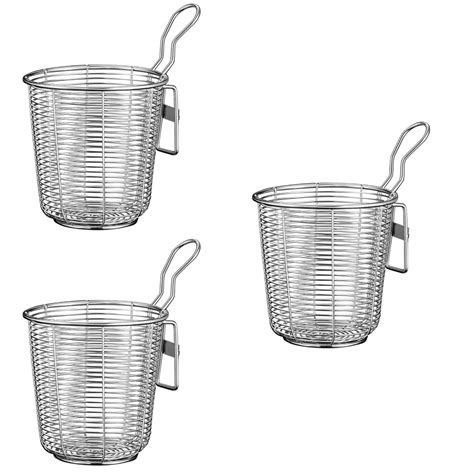 Pcs Kitchen Noodle Strainer Stainless Steel Mesh Strainer Noodle Strainer Colander Hot Pot Food